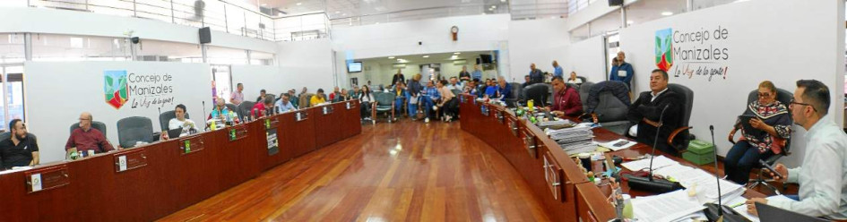Hoy, a las 8:00 a.m., el Concejo de Manizales clausura el cuarto y último periodo de sesiones extraordinarias en las que aprobaron proyectos como este. Hoy, a las 8:00 a.m., el Concejo de Manizales clausura el cuarto y último periodo de sesiones extraordinarias en las que aprobaron proyectos como este.
