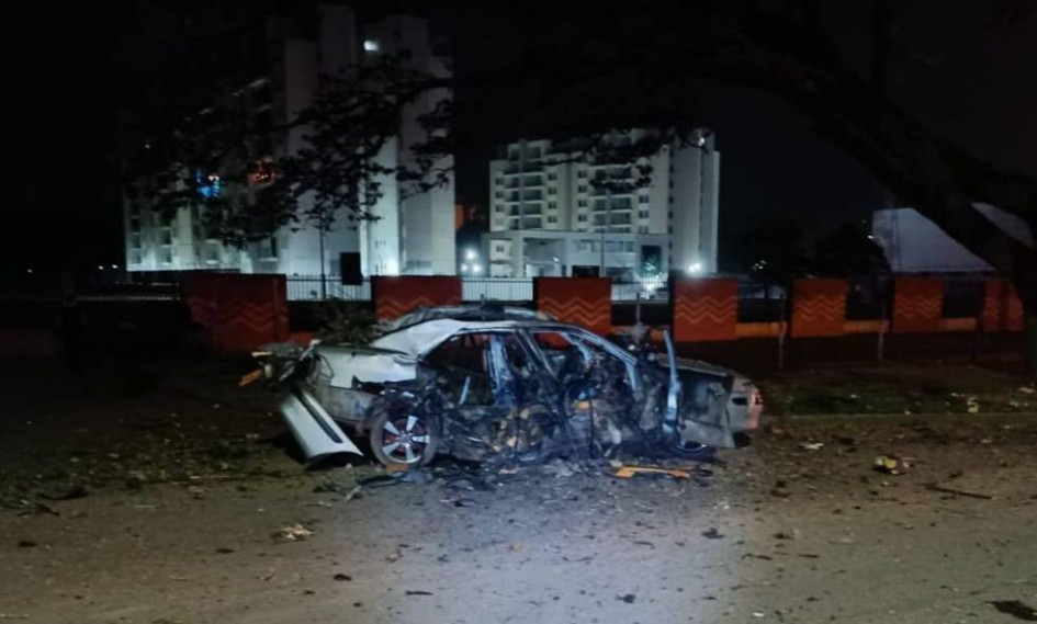 Un carro bomba fue detonado el miércoles en Jamundí (Valle del Cauca). Un carro bomba fue detonado el miércoles en Jamundí (Valle del Cauca).