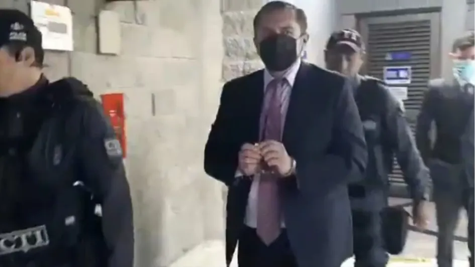 Mario Castaño, de senador a presidiario. Mario Castaño, de senador a presidiario.