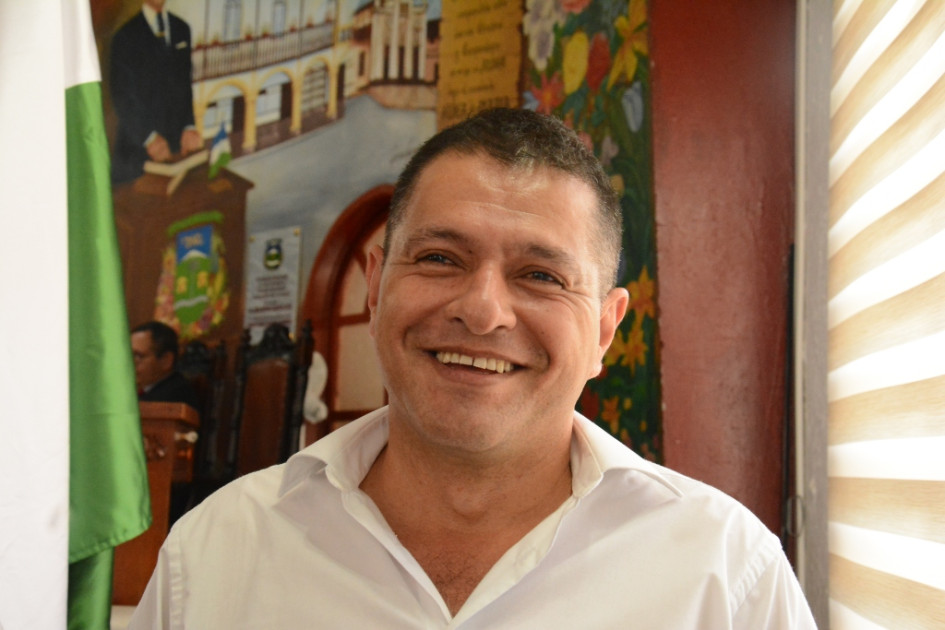 Luis Gonzaga Correa, alcalde de Neira. Luis Gonzaga Correa, alcalde de Neira.