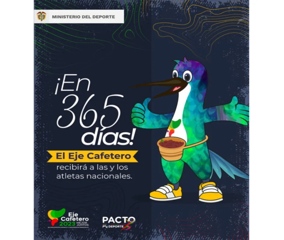 Juegos Nacionales Eje Cafetero 2023 A un año de los Juegos Nacionales y Paranacionales, Mindeporte cambió las edades para los deportistas en 11 deportes.