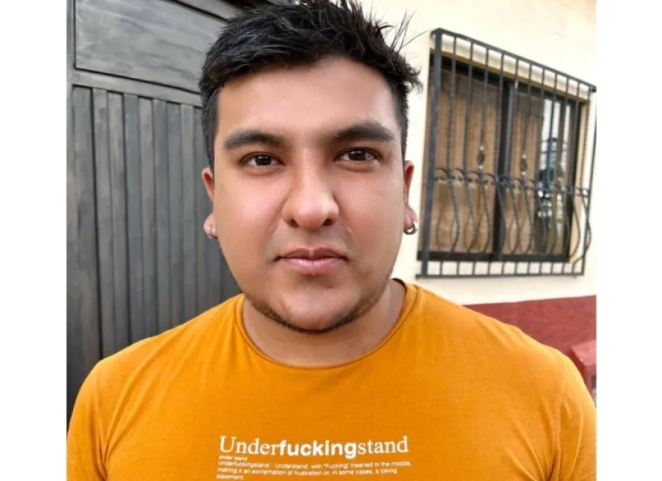 Diego Alejandro Jurado Guapacha, constuctor del diablo del carnaval. Constuctor del diablo del carnaval