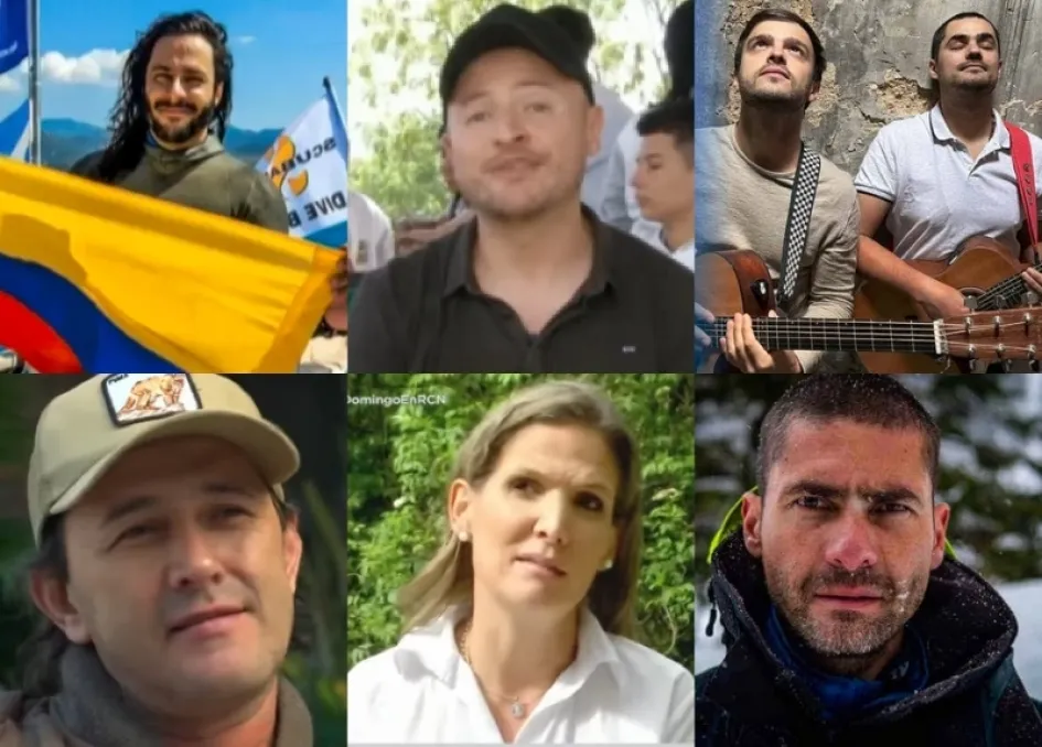 Estos son los Valientes de Caldas que participan en el programa del Canal RCN. Estos son los Valientes de Caldas que participan en el programa del Canal RCN.