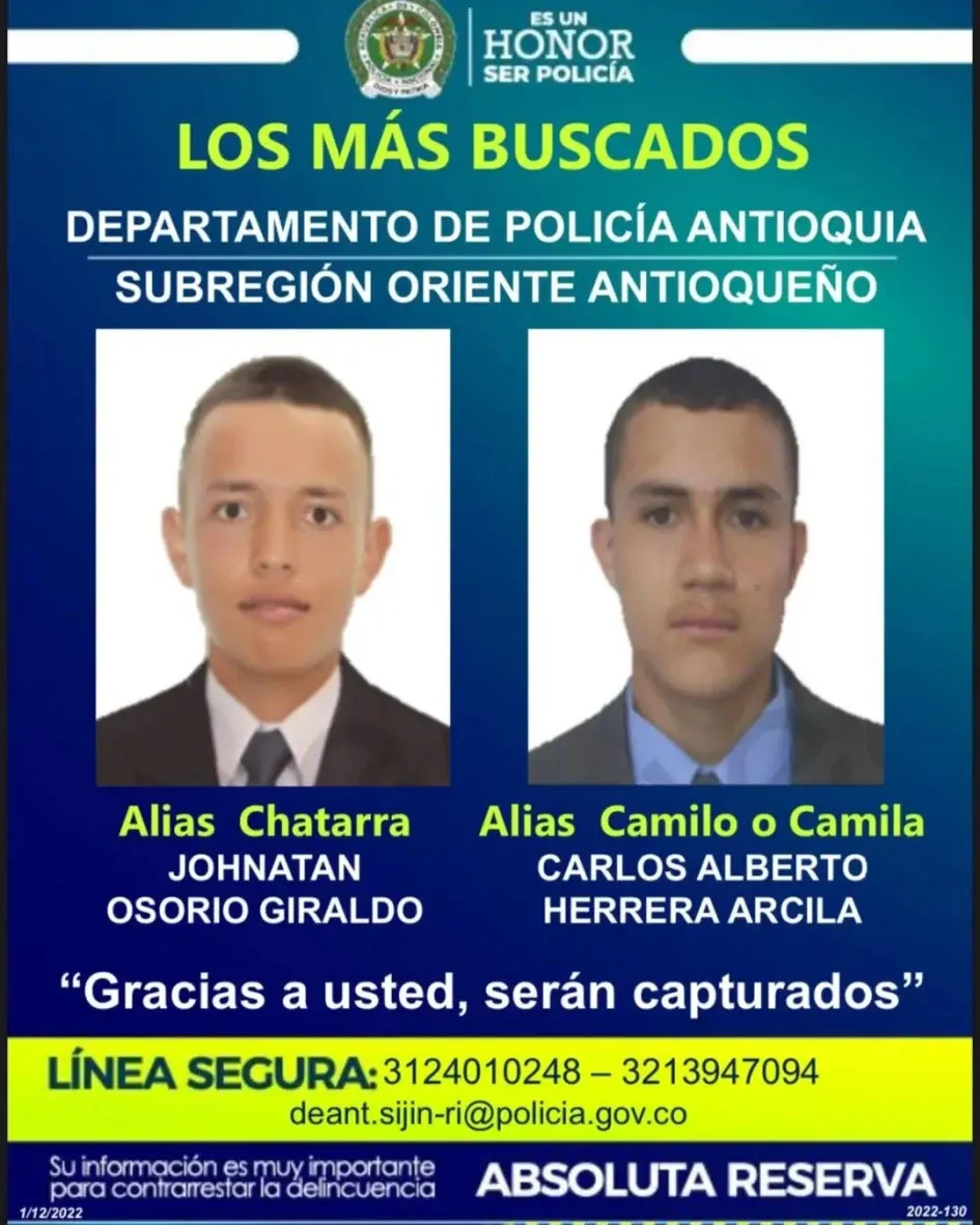 Se ofrece recompensa por quien brinde información sobre Camila y Chatarra. Se ofrece recompensa por quien brinde información sobre Camila y Chatarra.