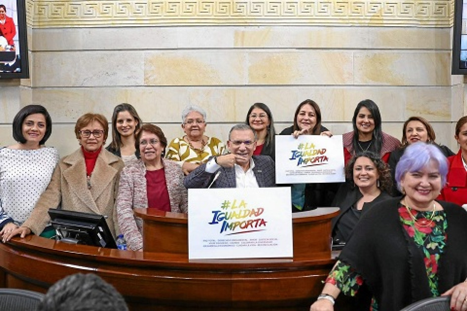 La bancada oficialista logra aprobar uno de los proyectos políticos prometidos por Petro. La bancada oficialista logra aprobar uno de los proyectos políticos prometidos por Petro.