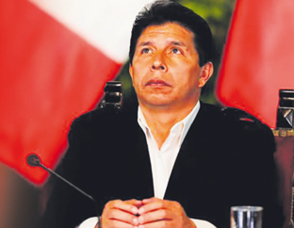 El expresidente Pedro Castillo. El expresidente Pedro Castillo.