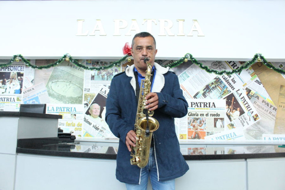 saxofonista de Aguadas