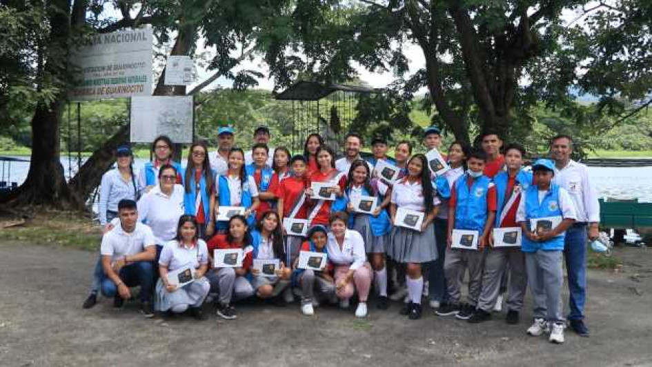 El proyecto del Club del colegio de Guarinocito, en La Dorada, articula acciones para proteger y conservar la charca, preservando la biodiversidad. El proyecto del Club del colegio de Guarinocito, en La Dorada, articula acciones para proteger y conservar la charca, preservando la biodiversidad.