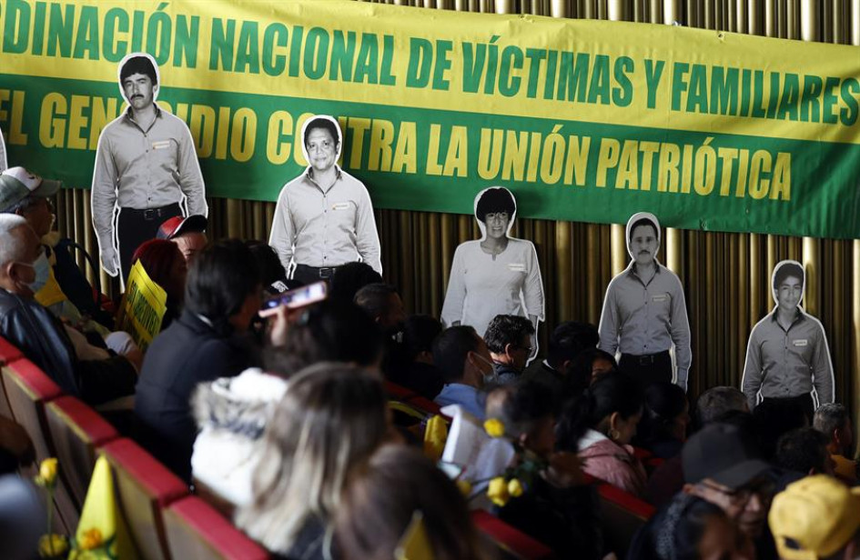 CorteIDH condena a Colombia por extermino del partido Unión Patriótica (UP) CorteIDH condena a Colombia por extermino del partido Unión Patriótica (UP)