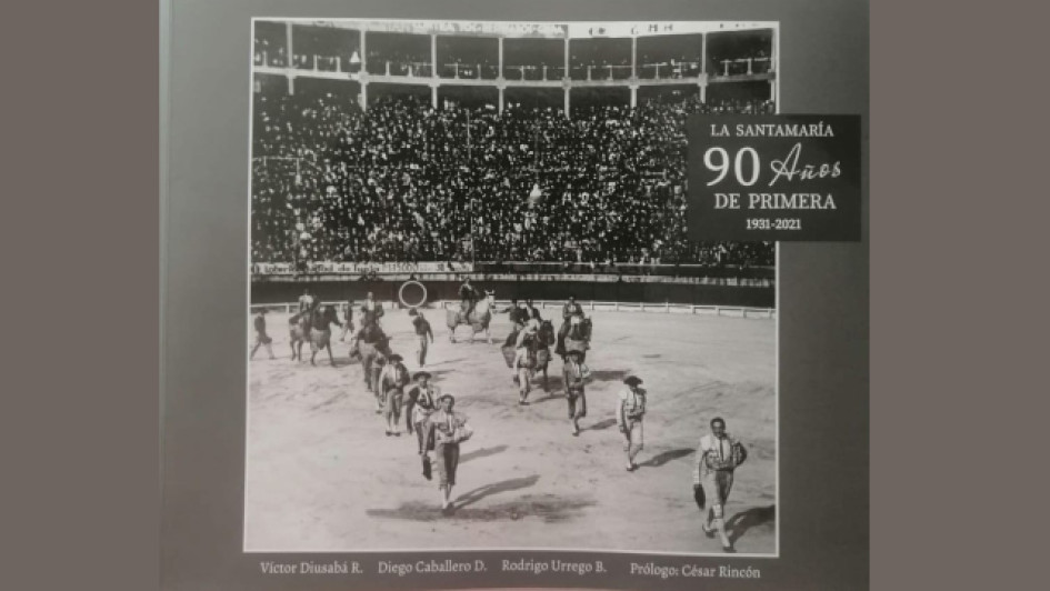 Portada del libro La Santamaría 90 años de primera Portada del libro La Santamaría 90 años de primera