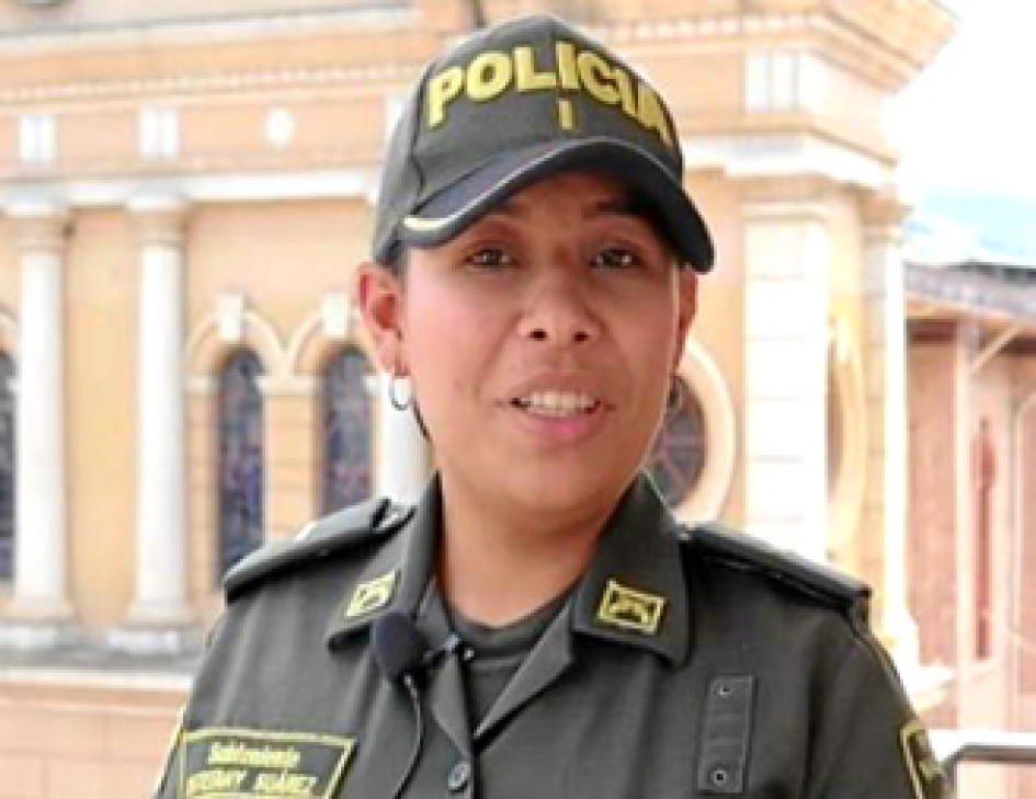 La subteniente Estefany Suaza es la nueva comandante de la Estación de Policía de Pácora. La subteniente Estefany Suaza es la nueva comandante de la Estación de Policía de Pácora.