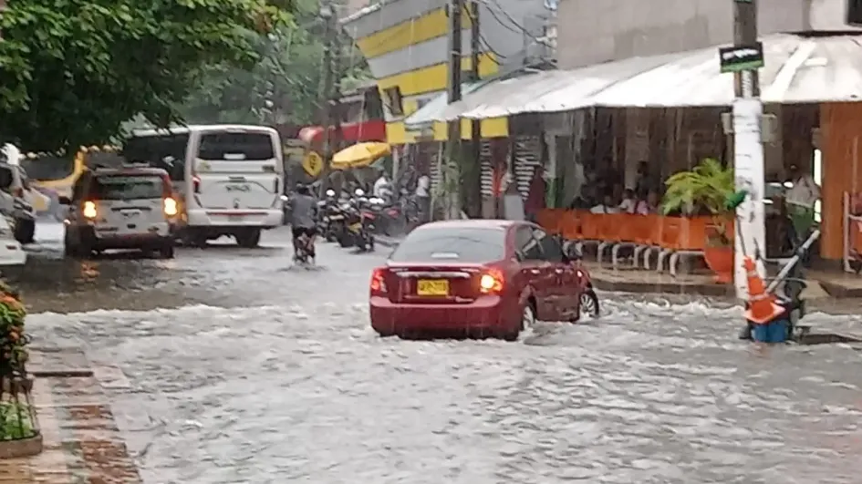 Lluvias provocan inundaciones en La Dorada
