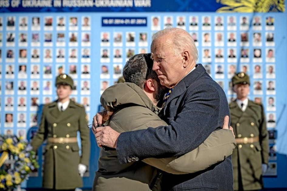 Foto | EFE | LA PATRIA Joe Biden demuestra su apoyo inquebrantable a Volodímir Zelenski. Foto | EFE | LA PATRIA Joe Biden demuestra su apoyo inquebrantable a Volodímir Zelenski.