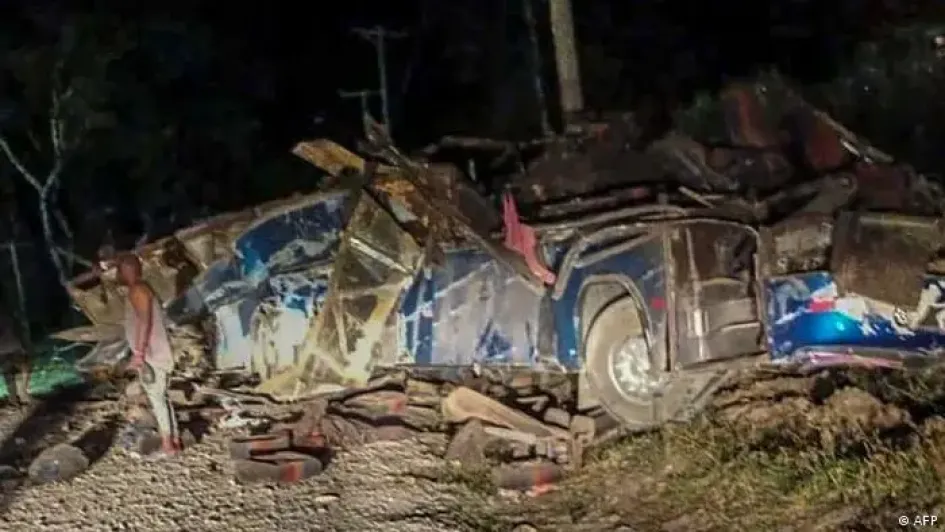 El accidente ocurrió en el área de Gualaca, en el oeste de Panamá. El accidente ocurrió en el área de Gualaca, en el oeste de Panamá.