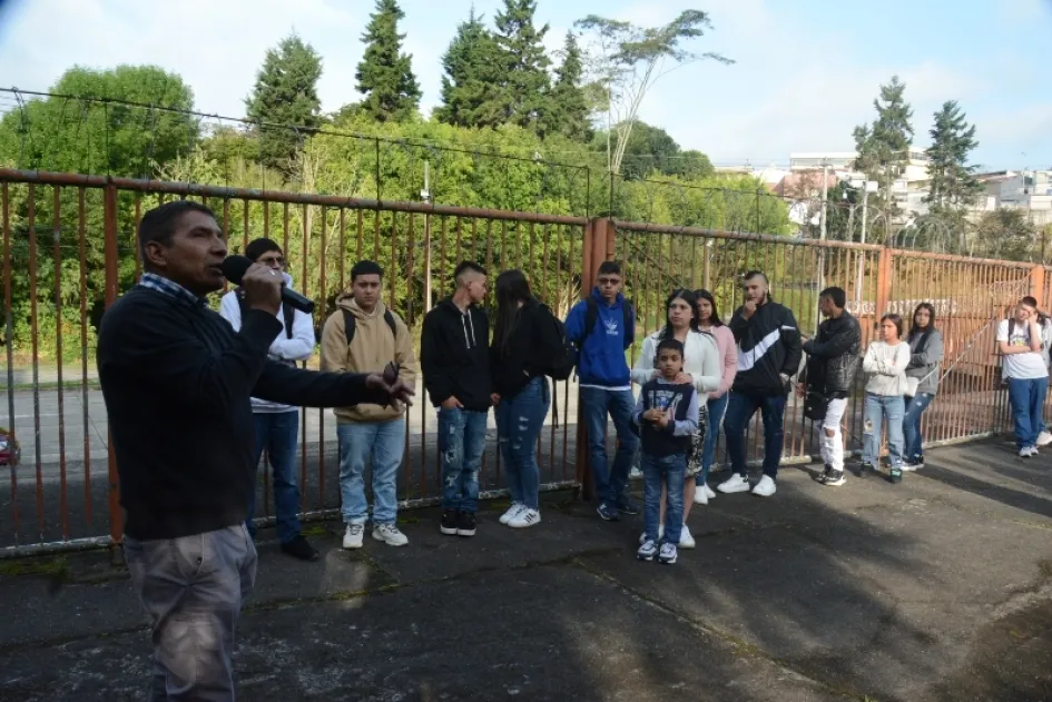 El Inem regresó a su sede original el 23 de enero de este año. En medio de trabajos adelanta clases para sus cerca de 400 alumnos. El Inem regresó a su sede original el 23 de enero de este año. En medio de trabajos adelanta clases para sus cerca de 400 alumnos.
