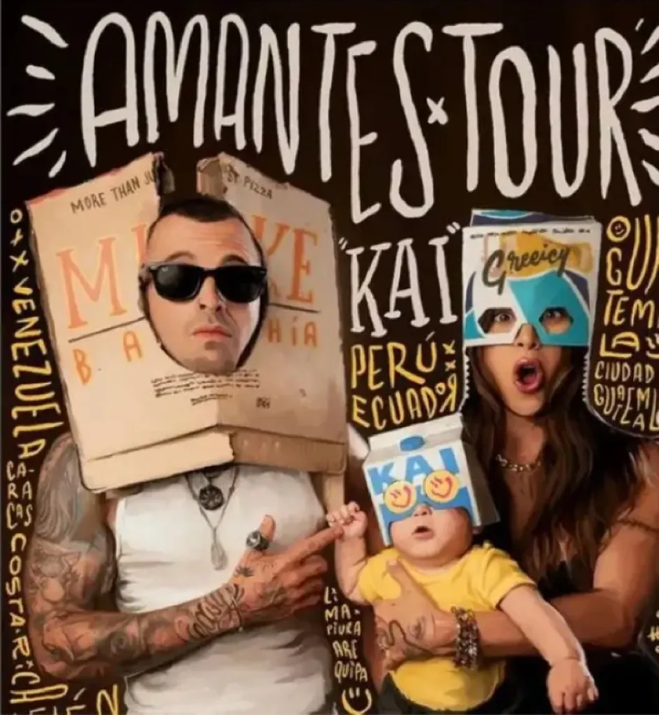 Greeicy Rendón y Mike Bahía emprenderán su primera gira como dúo llamada "Amantes Tour x Kai" -en referencia a su hijo Kai Greeicy Rendón y Mike Bahía emprenderán su primera gira como dúo llamada "Amantes Tour x Kai" -en referencia a su hijo Kai