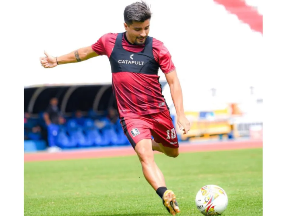 Sherman Cárdenas será titular mañana con el Once Caldas ante Águilas. Once Caldas