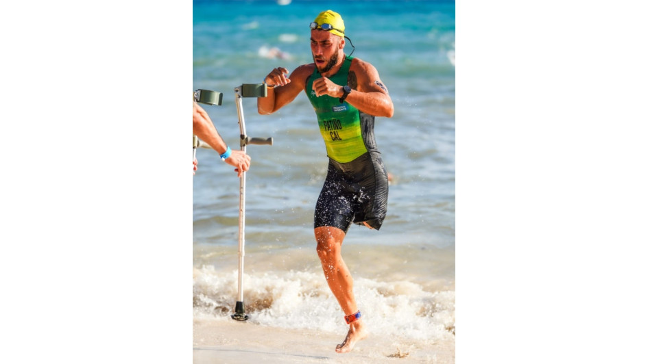 Juan Esteban Patiño Giraldo, paratriatleta de Caldas, esperanza para los VI Juegos Paranacionales. Juan Esteban Patiño Giraldo, paratriatleta de Caldas, esperanza para los VI Juegos Paranacionales.
