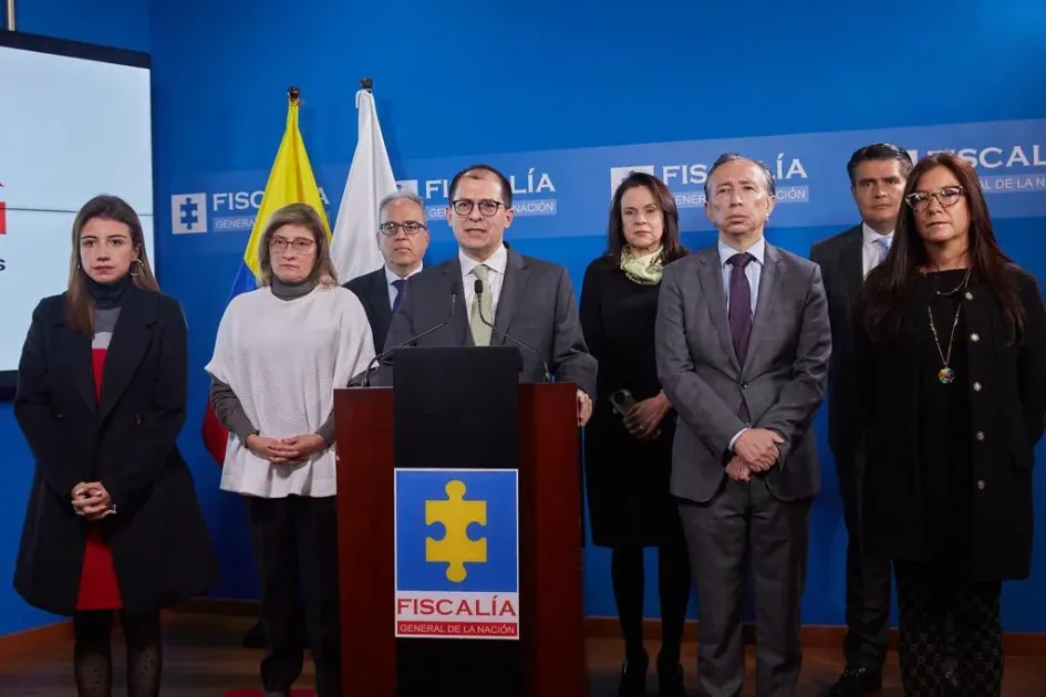 El fiscal General de la Nación, Francisco Barbosa, se pronunció con su equipo sobre este secuestro. El fiscal General de la Nación, Francisco Barbosa, se pronunció con su equipo sobre este secuestro.