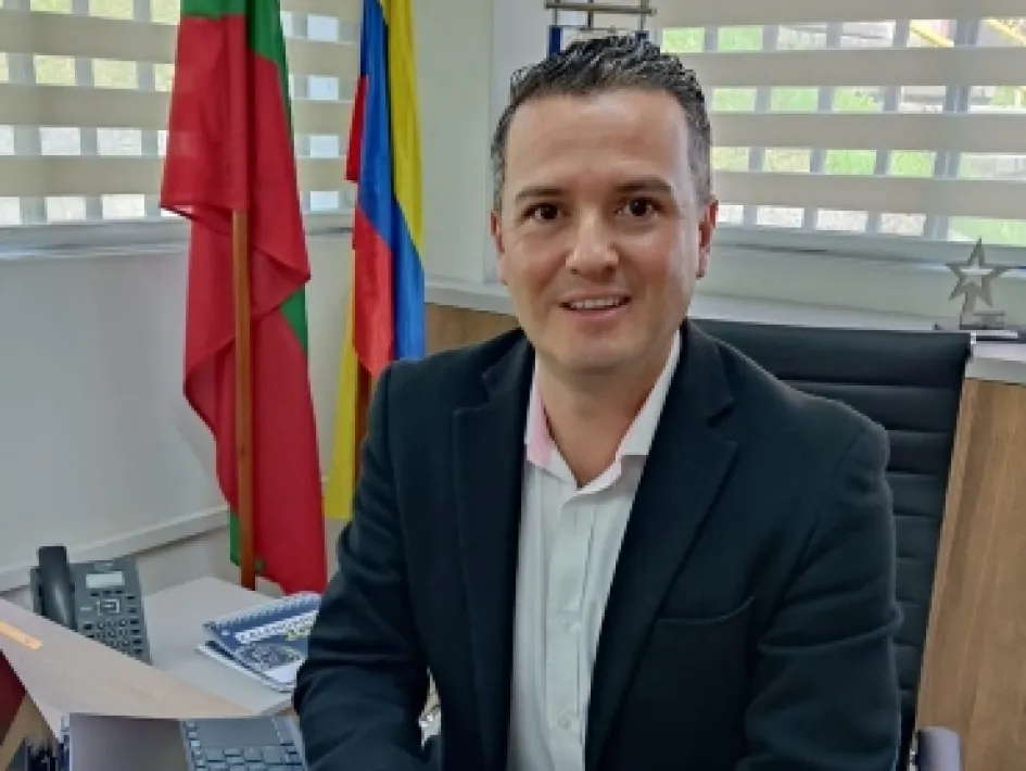 Jorge Andrés Arteaga Martínez Gerente de la Lotería de Manizales