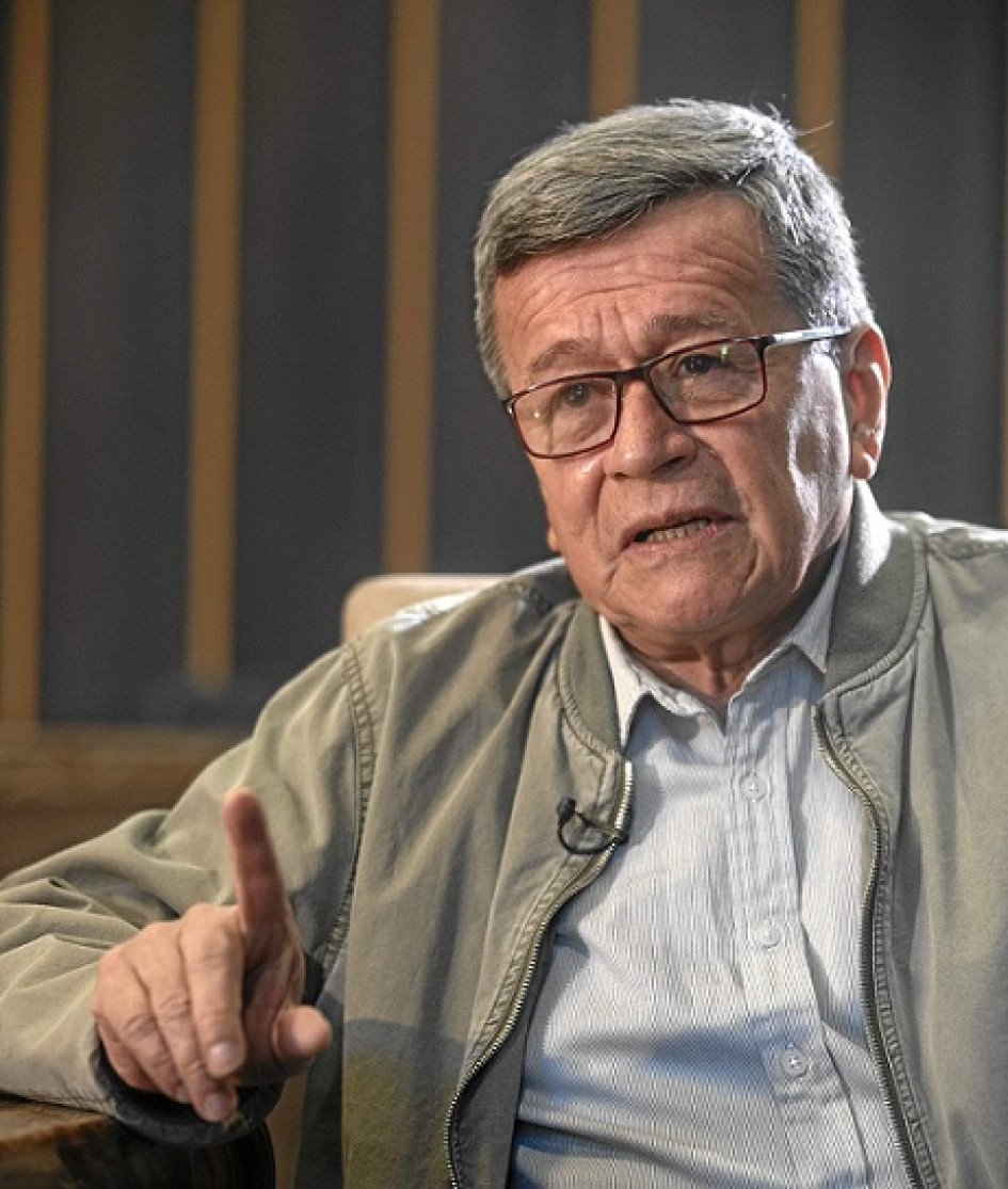 Foto | EFE | LA PATRIA Alias Pablo Beltrán, negociador del Eln, habla de las expectativas del fin del ciclo de conversaciones con el Gobierno en México. Foto | EFE | LA PATRIA Alias Pablo Beltrán, negociador del Eln, habla de las expectativas del fin del ciclo de conversaciones con el Gobierno en México.
