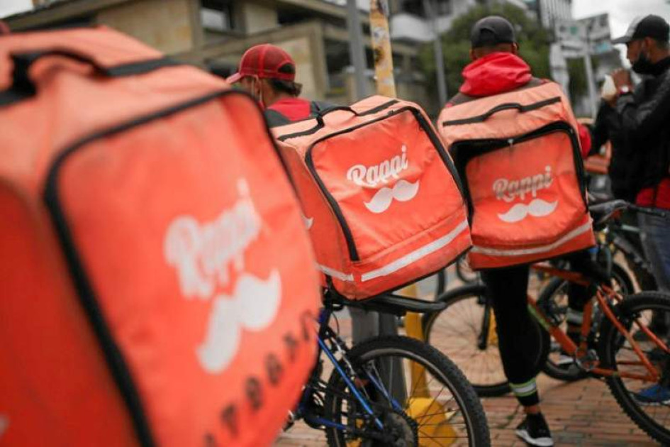 Foto | EFE | LA PATRIA Rappi lidera el sector en Colombia con el 44% de presencia y le siguen, a gran distancia, Ifood (9%) y DiDi Food (3,6%), todas ellas en crecimiento. Foto | EFE | LA PATRIA Rappi lidera el sector en Colombia con el 44% de presencia y le siguen, a gran distancia, Ifood (9%) y DiDi Food (3,6%), todas ellas en crecimiento.