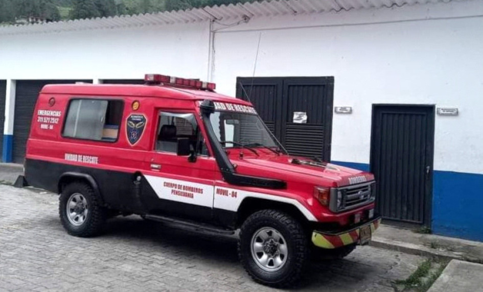 Ambulancia de bomberos de Pensilvania, sin SOAT Ambulancia de bomberos de Pensilvania, sin SOAT