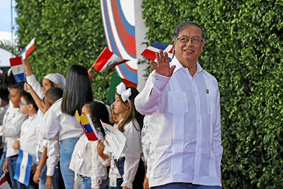 Gustavo Petro volvió a defender a Pedro Castillo en la Cumbre Iberoamericana. Gustavo Petro volvió a defender a Pedro Castillo en la Cumbre Iberoamericana.
