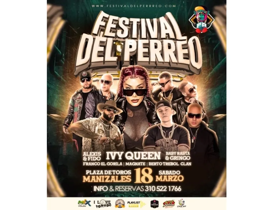 Esta es la publicidad con la que se promocionaba el Festival del Perreo. Esta es la publicidad con la que se promocionaba el Festival del Perreo.