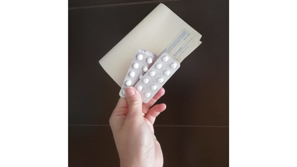 De 30 pastillas que debían entregarle, a Fabio Andrés solo le empacaron 20. De 30 pastillas que debían entregarle, a Fabio Andrés solo le empacaron 20.