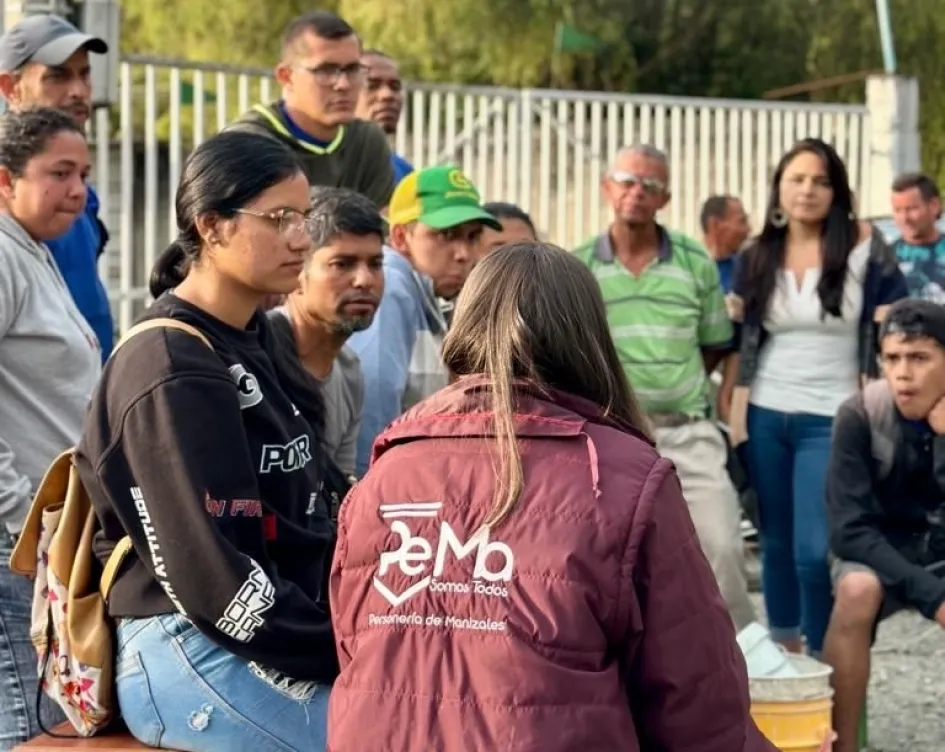 Acompañamiento de la Personería de Manizales a los trabajadores del Lavautos Minitas. Acompañamiento de la Personería de Manizales a los trabajadores del Lavautos Minitas.