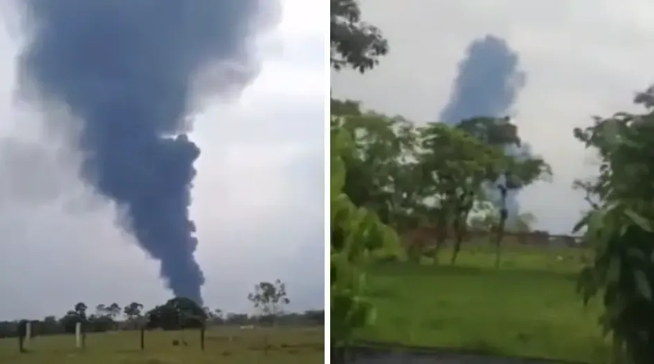 Atentado contra oleoducto atentado contra el oleoducto Caño Limón-Coveñas, en el municipio de Cubará, (Boyacá).