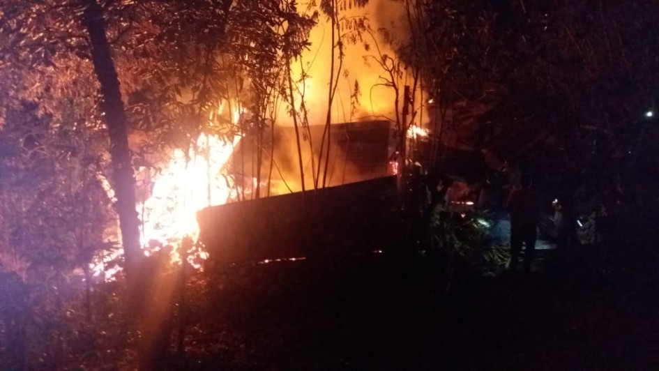 En dos semanas han destruido dos trapiches paneleros en Supía. En dos semanas han destruido dos trapiches paneleros en Supía.