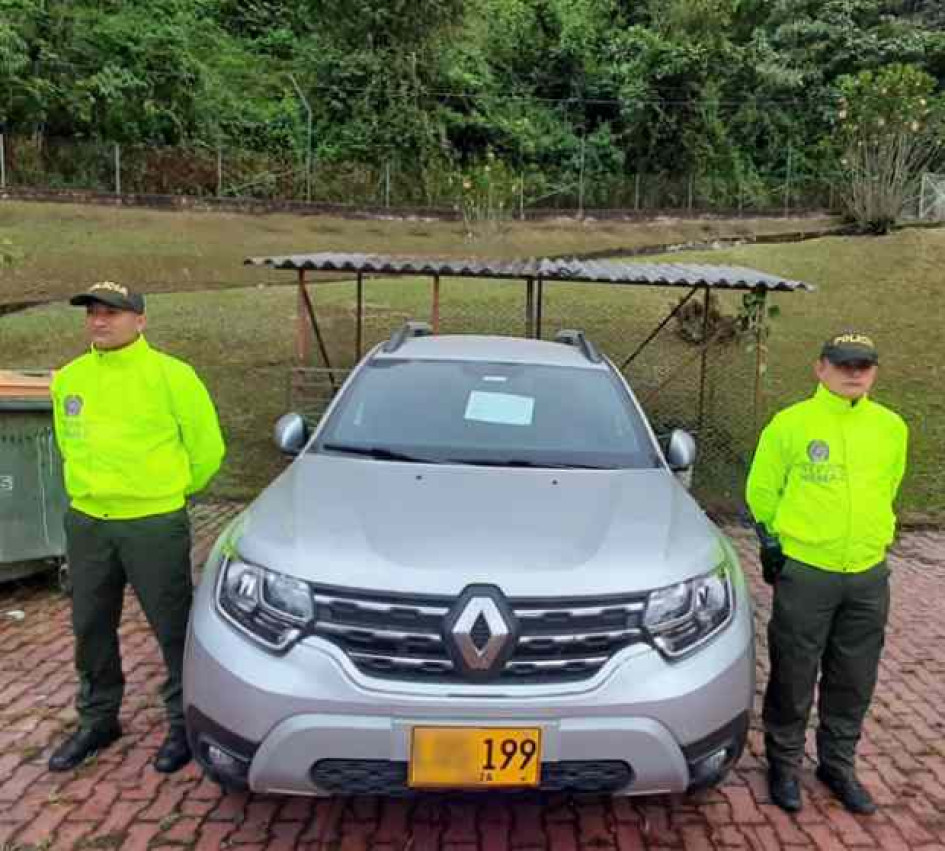 El carro recuperado. El carro recuperado.