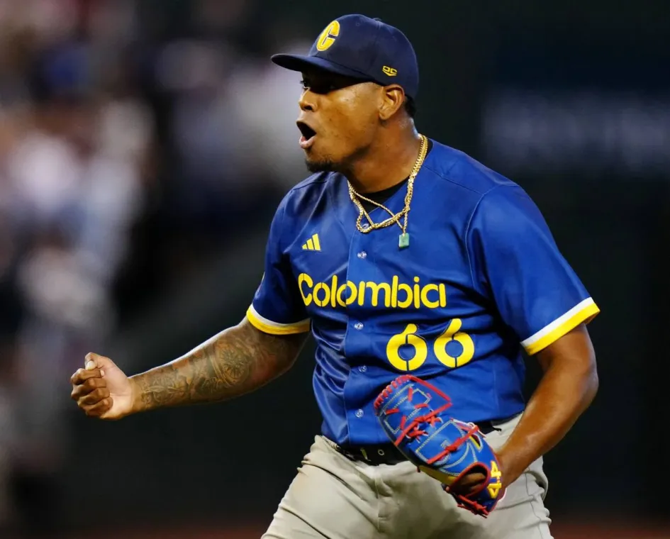 Jugador de béisbol de Colombia en el Clásico Mundial Jugador de béisbol de Colombia en el Clásico Mundial