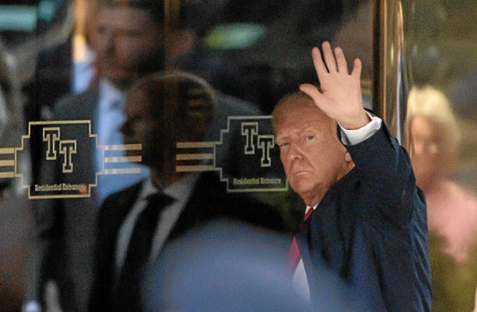 Foto | EFE | LA PATRIA Donald Trump es el primer presidente de EE.UU. en ser procesado por delitos penales.