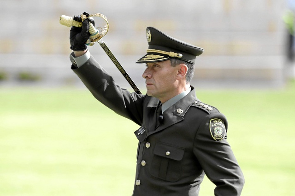 Foto | EFE | LA PATRIA Henry Sanabria duró ocho meses en la Dirección de la Policía Nacional Foto | EFE | LA PATRIA Henry Sanabria duró ocho meses en la Dirección de la Policía Nacional