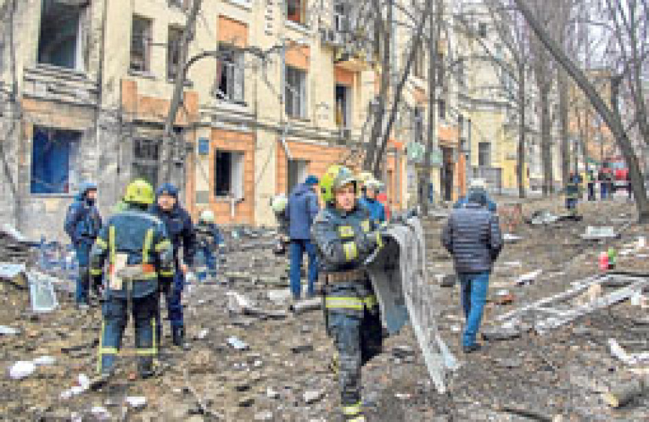 Foto de los continuos ataques de Rusia contra Ucrania, en una guerra que ya cumple el año. Foto de los continuos ataques de Rusia contra Ucrania, en una guerra que ya cumple el año.