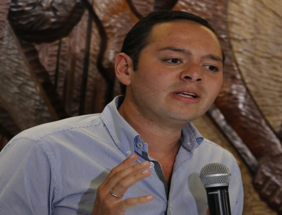 Carlos Mario Marín, alcalde de Manizales. Carlos Mario Marín, alcalde de Manizales.