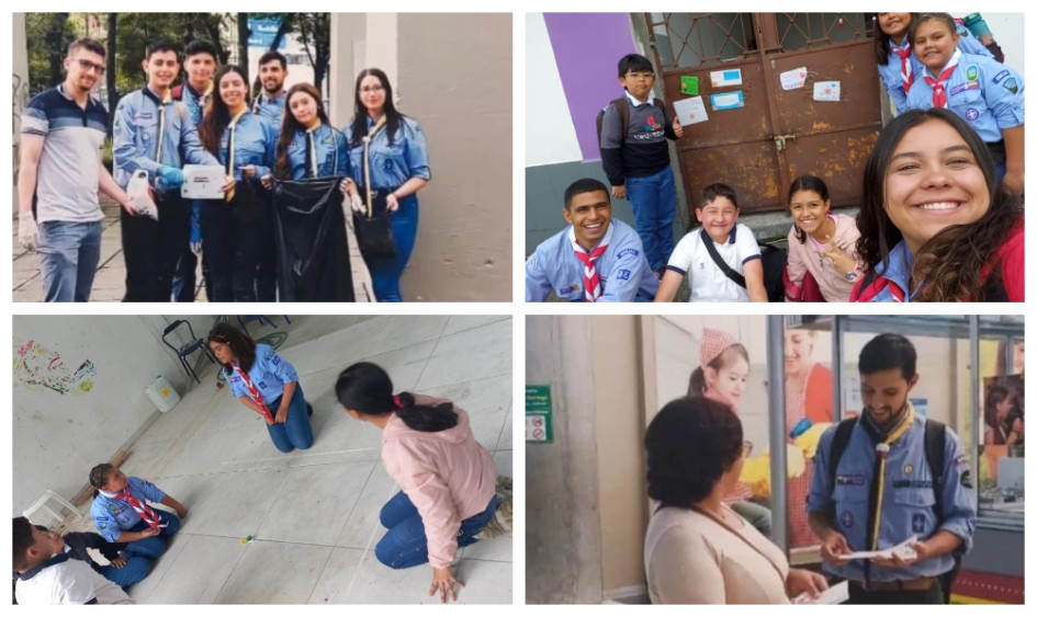 Jóvenes de los grupos scout Polaco XXVII y Amigoniano Fortiori XXXVI se reunieron en el sector del Cable para generar consciencia sobre el cuidado del medioambiente en la ciudad. Jóvenes de los grupos scout Polaco XXVII y Amigoniano Fortiori XXXVI se reunieron en el sector del Cable para generar consciencia sobre el cuidado del medioambiente en la ciudad.