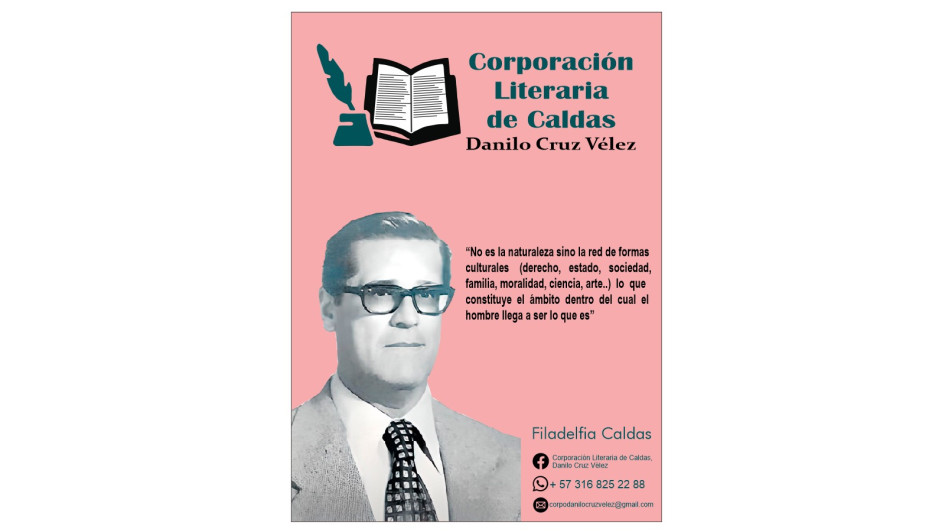 La Corporación Literaria de Caldas Danilo Cruz Vélez rendirá un homenaje a los escritores de Filadelfia, al varios de ellos desarrollar sus obras sobre Cruz Vélez. La Corporación Literaria de Caldas Danilo Cruz Vélez rendirá un homenaje a los escritores de Filadelfia, al varios de ellos desarrollar sus obras sobre Cruz Vélez.