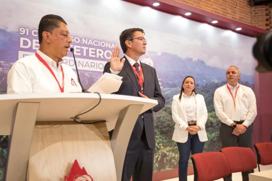 Germán Bahamón Jaramillo, nuevo gerente de la Federacafé. Germán Bahamón Jaramillo, nuevo gerente de la Federacafé.