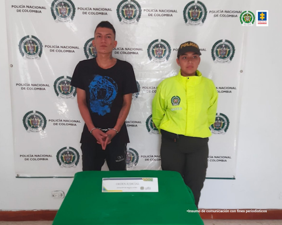 Jéferson Alexis Valencia Romero, el agresor. Jéferson Alexis Valencia Romero, el agresor.