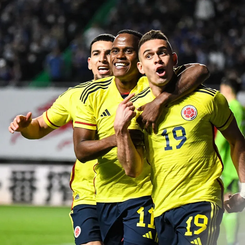 Selección Colombia en el partido amistoso ante Japón. Selección Colombia en el partido amistoso ante Japón.