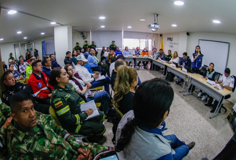 Consejo Extraordinario de Gestión del Riesgo en el Cuerpo de Bomberos de Manizales. Consejo Extraordinario de Gestión del Riesgo en el Cuerpo de Bomberos de Manizales.