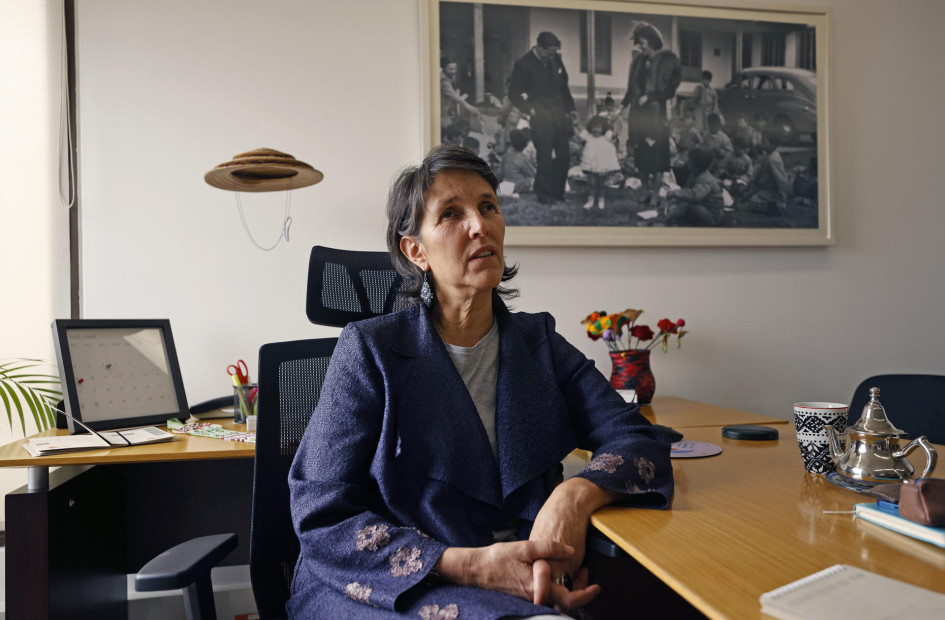 María Gaitán Valencia, nieta del caudillo Jorge Eliécer Gaitán y directora del Centro Nacional de Memoria Histórica (CNMH), habla durante una entrevista con EFE en Bogotá. María Gaitán Valencia, nieta del caudillo Jorge Eliécer Gaitán y directora del Centro Nacional de Memoria Histórica (CNMH), habla durante una entrevista con EFE en Bogotá.