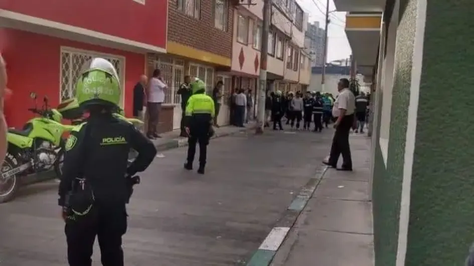El secretario de Seguridad de Bogotá, Óscar Gómez, detalló que el crimen ocurrió en el barrio La Laguna El secretario de Seguridad de Bogotá, Óscar Gómez, detalló que el crimen ocurrió en el barrio La Laguna