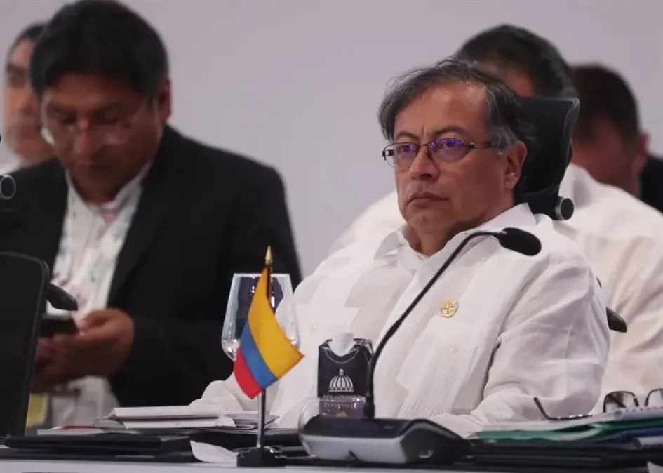 El presidente, Gustavo Petro. El presidente, Gustavo Petro.
