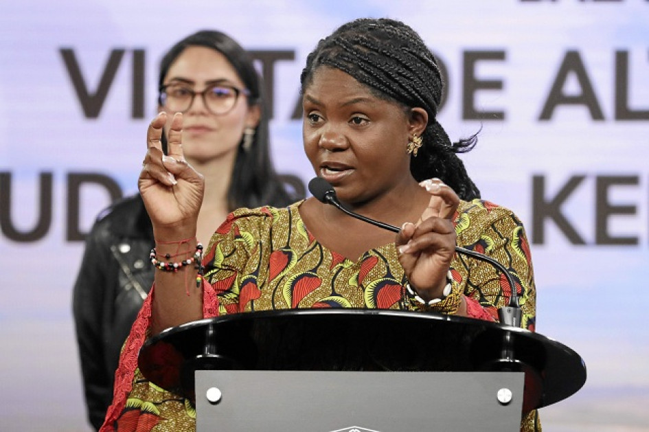Foto | EFE | LA PATRIA La vicepresidenta de Colombia, Francia Márquez, dijo que Colombia llegó a África para quedarse. Foto | EFE | LA PATRIA La vicepresidenta de Colombia, Francia Márquez, dijo que Colombia llegó a África para quedarse.