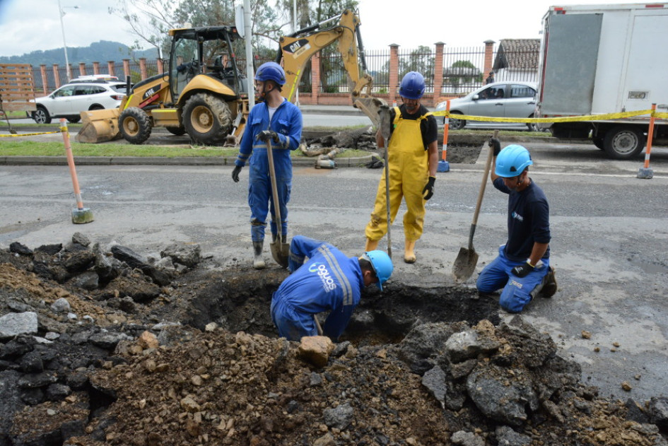 Daño tubería de agua